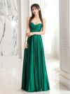 vanityME.couture. バニティミークチュール サテン バストドレープ コルセット ロングドレス バースデードレス エメラルドグリーン vctr-l-7481-2