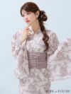 ROBE de FLEURS ローブドフルール Floral print yukata フローラルプリント浴衣 fm3375-c