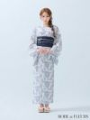 ROBE de FLEURS ローブドフルール Floral print yukata フローラルプリント浴衣 fm3375-c