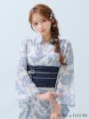 ROBE de FLEURS ローブドフルール Floral print yukata フローラルプリント浴衣 fm3375-c