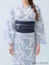 ROBE de FLEURS ローブドフルール Floral print yukata フローラルプリント浴衣 fm3375-c