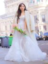 vanityME.couture. バニティミークチュール フラワー総レース ヌードベース プリンセス 姫 ロングドレス ウエディングドレス バースデードレス ホワイト vctr-l-wl043