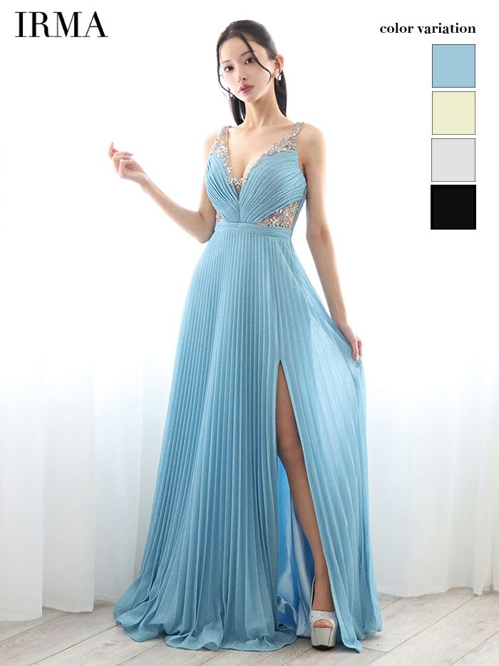 6月下旬入荷予定】IRMA イルマ ワンカラー/ラメニット/ウエストシアー  