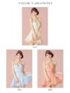 ROBE de FLEURS ローブドフルール ビジューホルターシフォンフレアミニキャバドレス fm4103-c