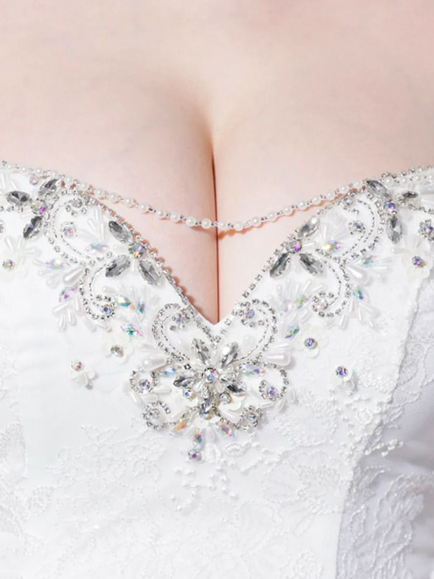 AngelR エンジェルアール レースベアトップパールマーメイドタイトロングドレス ar25321-ks