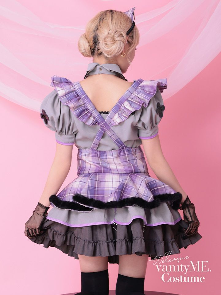 【7点セット】Malymoon マリームーン ミステリアスチェックナースメイド ml10232