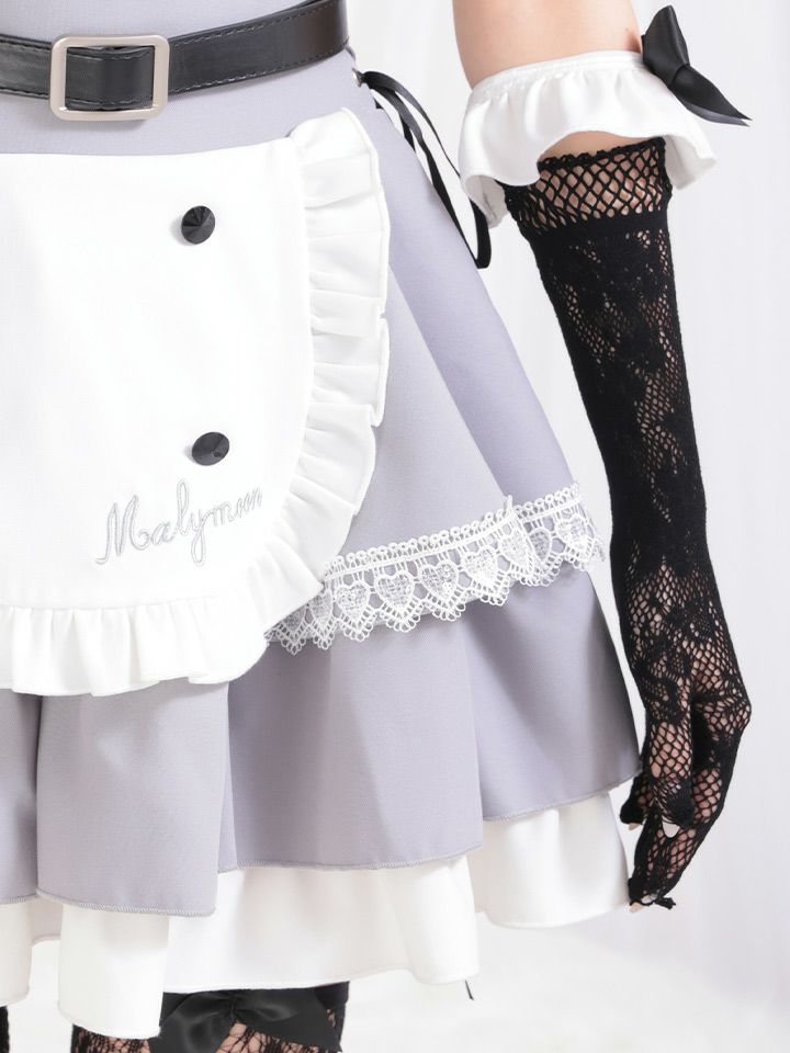 【8点セット】Malymoon マリームーン トゥインクルドールメイド [グレー] ml10223-2