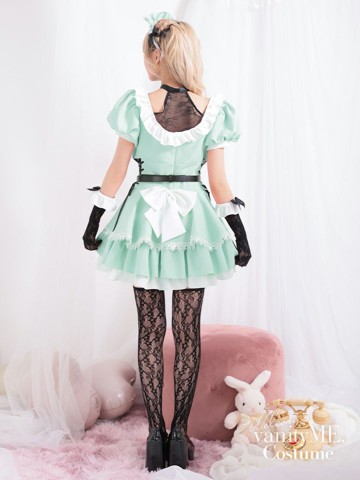 【8点セット】Malymoon マリームーン トゥインクルドールメイド [グリーン] ml10223-5