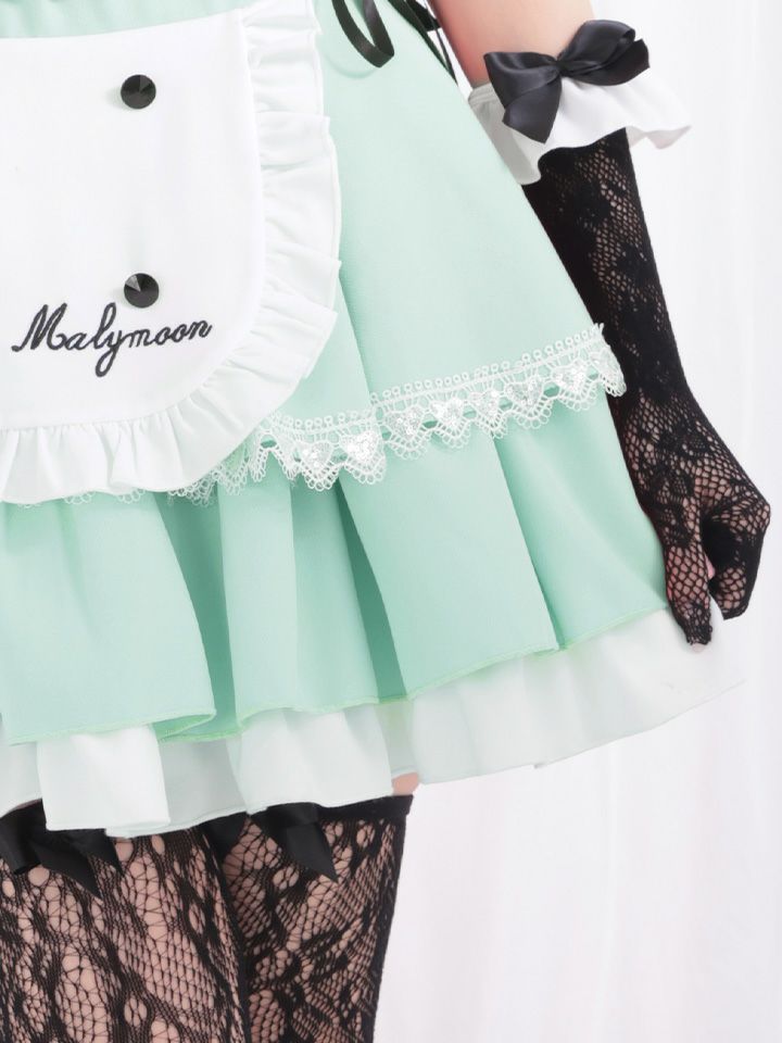 【8点セット】Malymoon マリームーン トゥインクルドールメイド [グリーン] ml10223-5