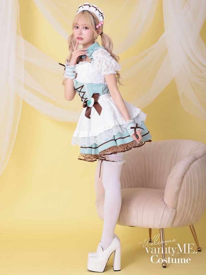 【11点セット】Malymoon マリームーン チョコミントフロートメイド [グリーン] ml10211