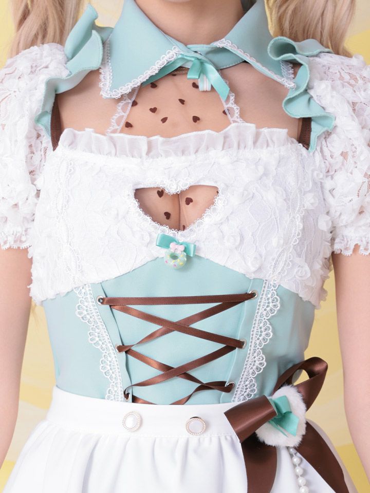 【11点セット】Malymoon マリームーン チョコミントフロートメイド [グリーン] ml10211