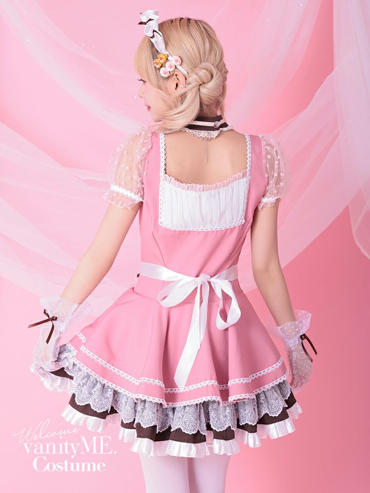 【9点セット】Malymoon マリームーン ミルクパールストロベリーハートメイド [ピンク] ml10212-2