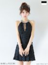 ROBE de FLEURS ローブドフルール フラワージャガードプリーツミニキャバドレス fm4302-c
