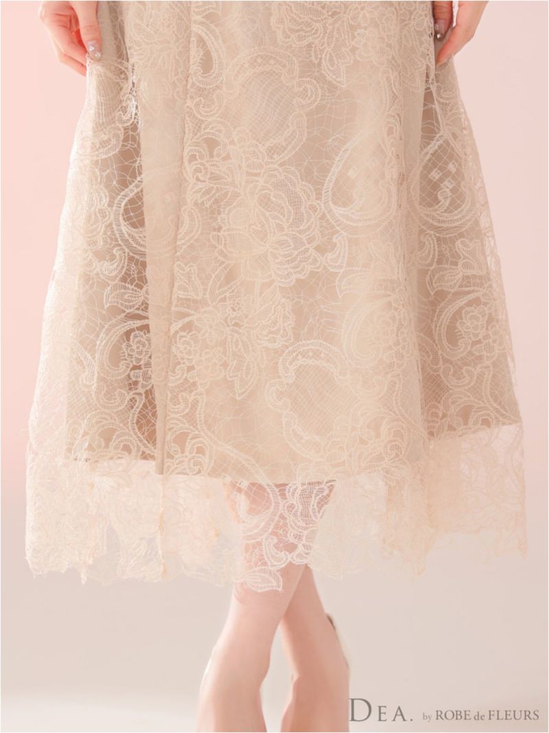 DEA. by ROBE de FLEURS/ディアバイローブドフルール DEA. ディア バイ ローブドフルール レースホルターセットアップ