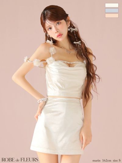 9月下旬入荷予定】Brille ブリエ fleur de brille setup dress