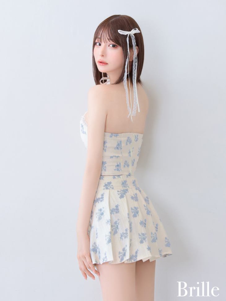 Brille プリエ fleur de brille setup dress フルールプリエセットアップミニドレス brille3788