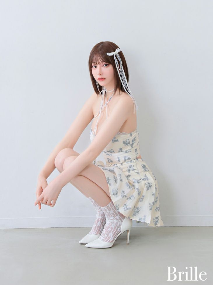 Brille プリエ fleur de brille setup dress フルールプリエセットアップミニドレス brille3788