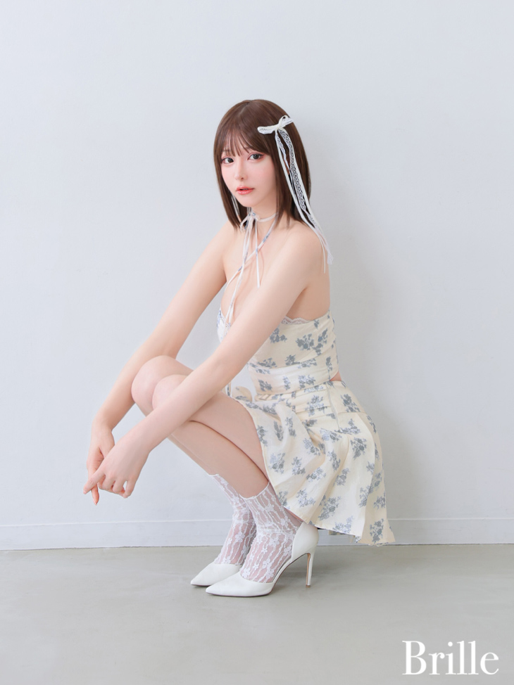 Brille プリエ fleur de brille setup dress フルールプリエセットアップミニドレス brille3788