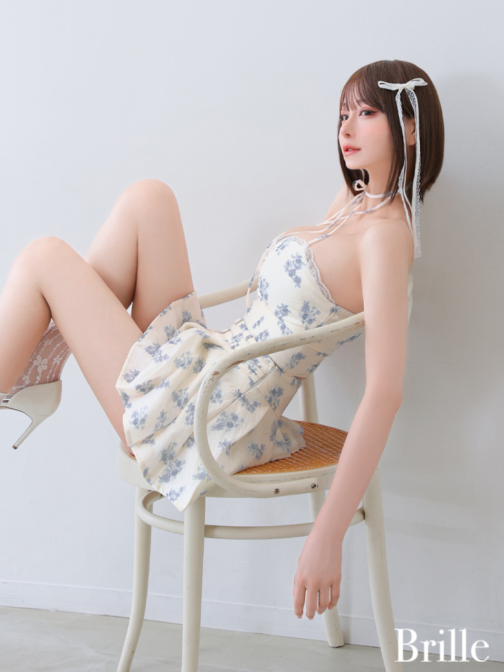 Brille プリエ fleur de brille setup dress フルールプリエセットアップミニドレス brille3788