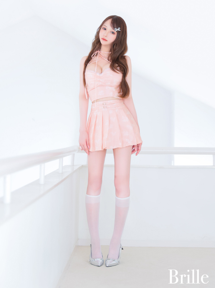 Brille プリエ fleur de brille setup dress フルールプリエセットアップミニドレス brille3788