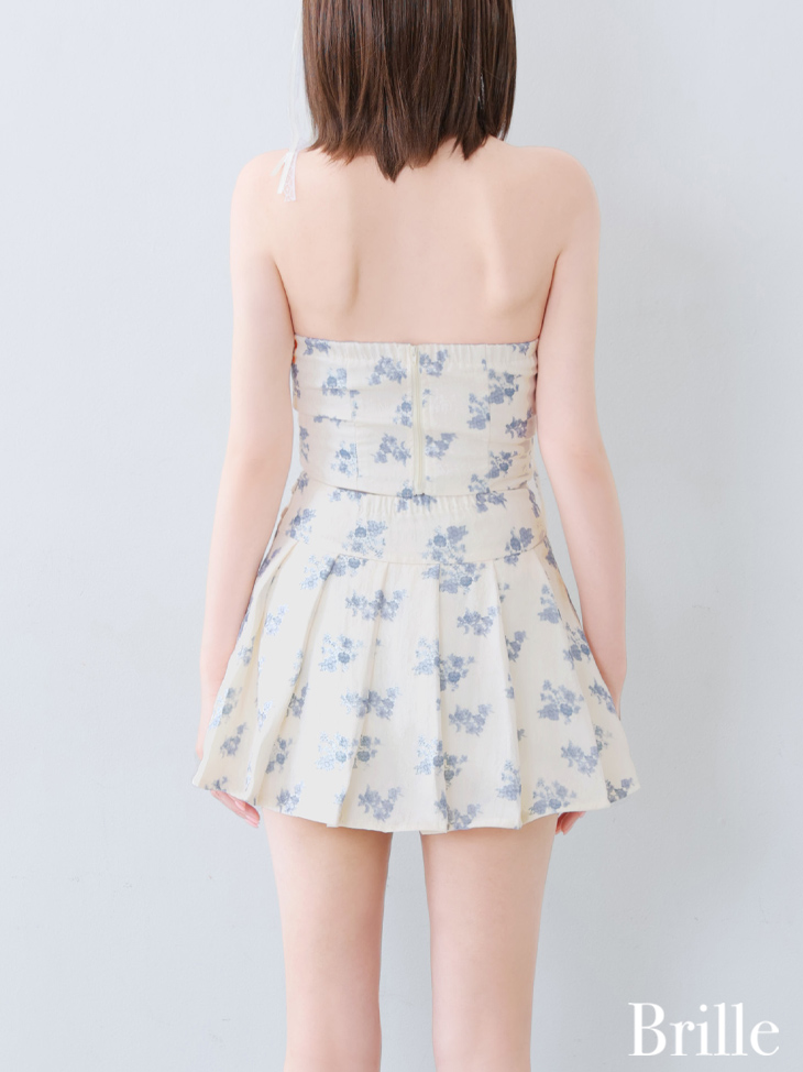 Brille プリエ fleur de brille setup dress フルールプリエセットアップミニドレス brille3788