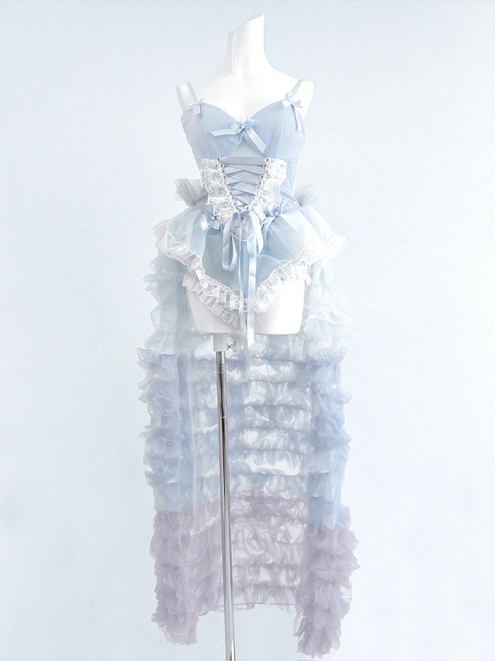 【3～4点セット】10th Bunny CinderellaBlue 10周年 バニー ブルー [チロルちゃん着用] vcsbn-230628-2-ch