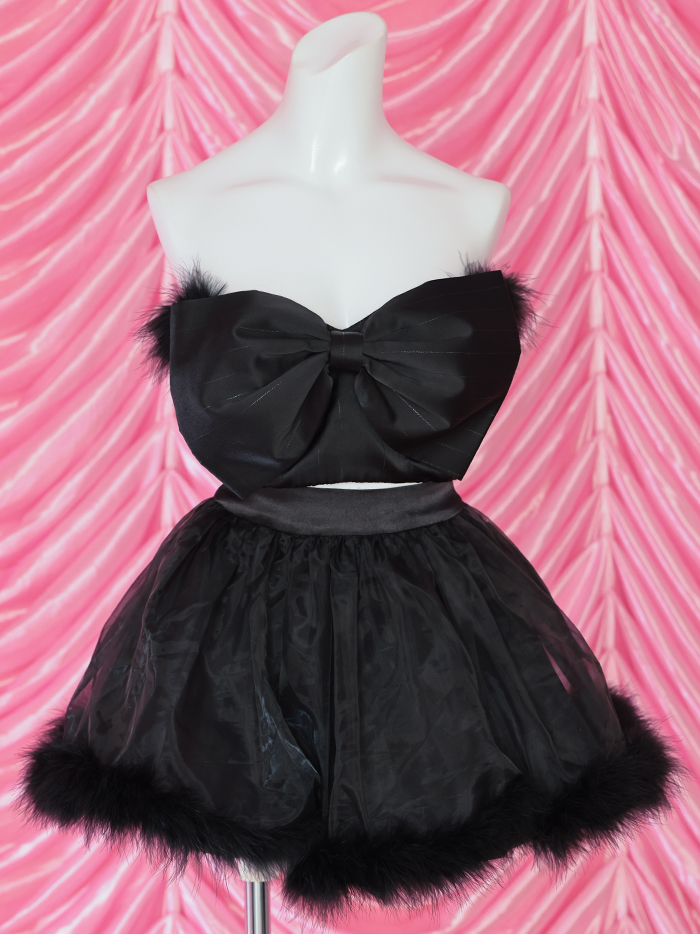 【3点セット】J CORE Bunny ブラック [チロルちゃん着用] vcsbn-240573-1-ch