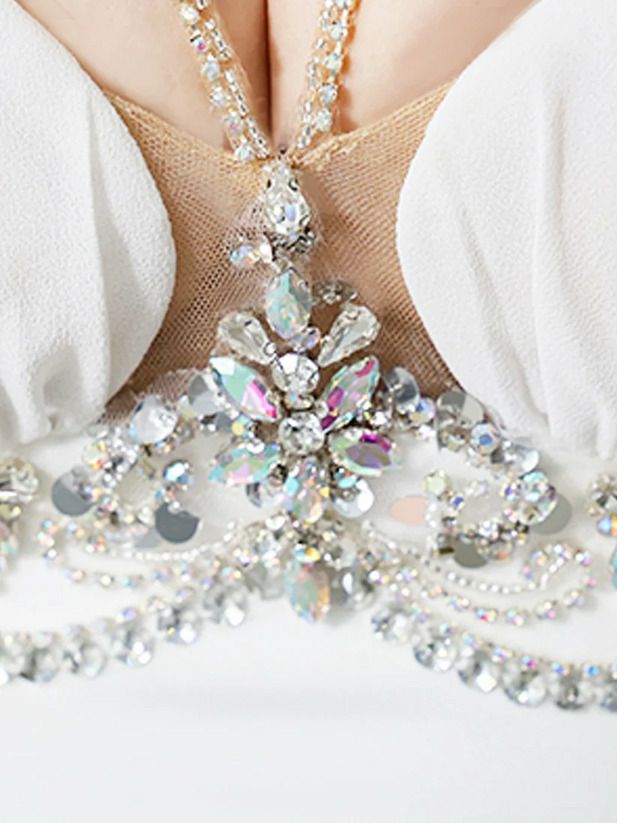 AngelR エンジェルアール ホルターネックビジューメッシュタイトミニドレス ar25327