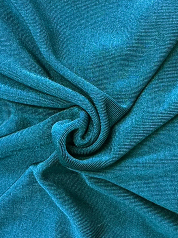 Veautt ヴュート ドレープチェーンリングバストカットウエストマークサイドファスナータイトミディアムドレス vt022515-ks