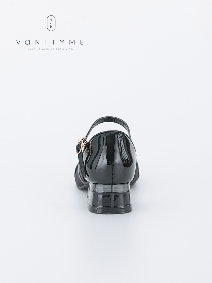 haremode ミラーモザイク グリッターラメ ポインテッドトゥ ヒール パンプス ベージュ・シルバー・ブラック vsh-am-3425