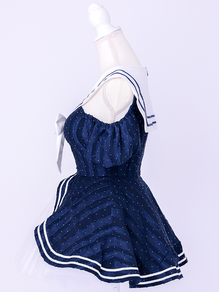 【2点セット】Marine Etoile Sailor マリンエトワールセーラー[ネイビー] vcsot-250235-1a