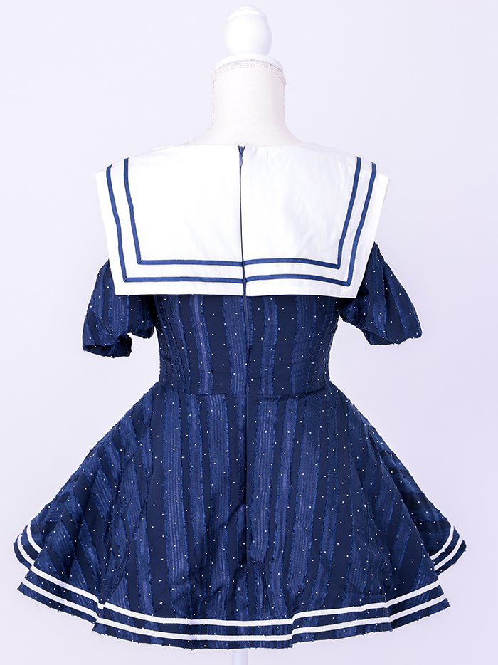 【2点セット】Marine Etoile Sailor マリンエトワールセーラー[ネイビー] vcsot-250235-1a