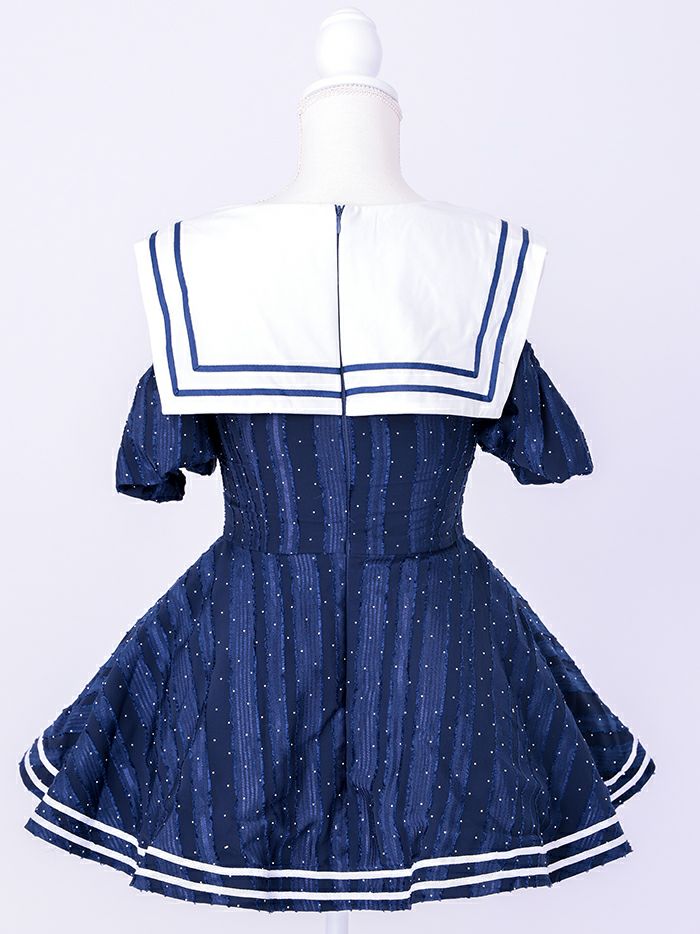 【2点セット】Marine Etoile Sailor マリンエトワールセーラー[ネイビー] vcsot-250235-1a