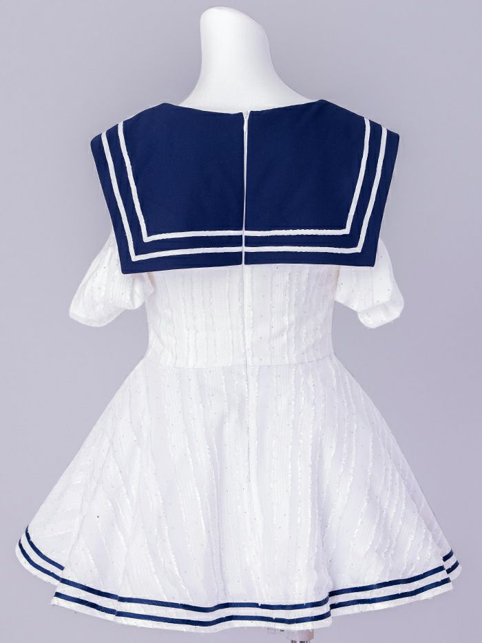 【2点セット】Marine Etoile Sailor マリンエトワールセーラー[ホワイト] vcsot-250235-2a