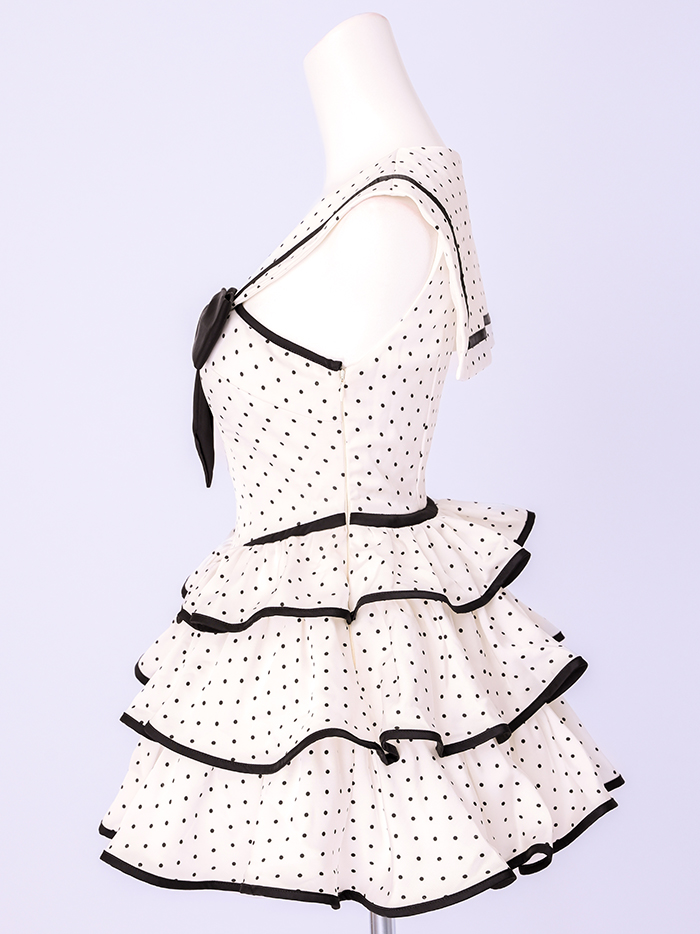 【2点セット】Dot Sweet Marine ドットスイートマリン [ホワイト] vcsot-250233-2a