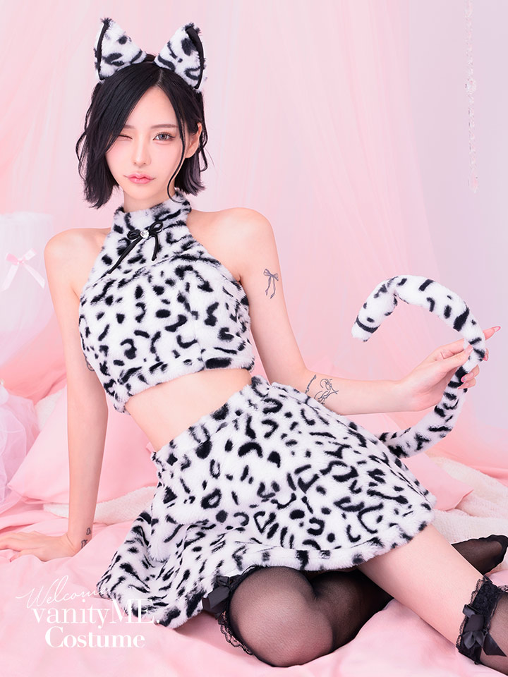 【3点セット】TAILOR mew テイラー ミュー ヒョウ柄 [ブラック] vcsot-230536-7