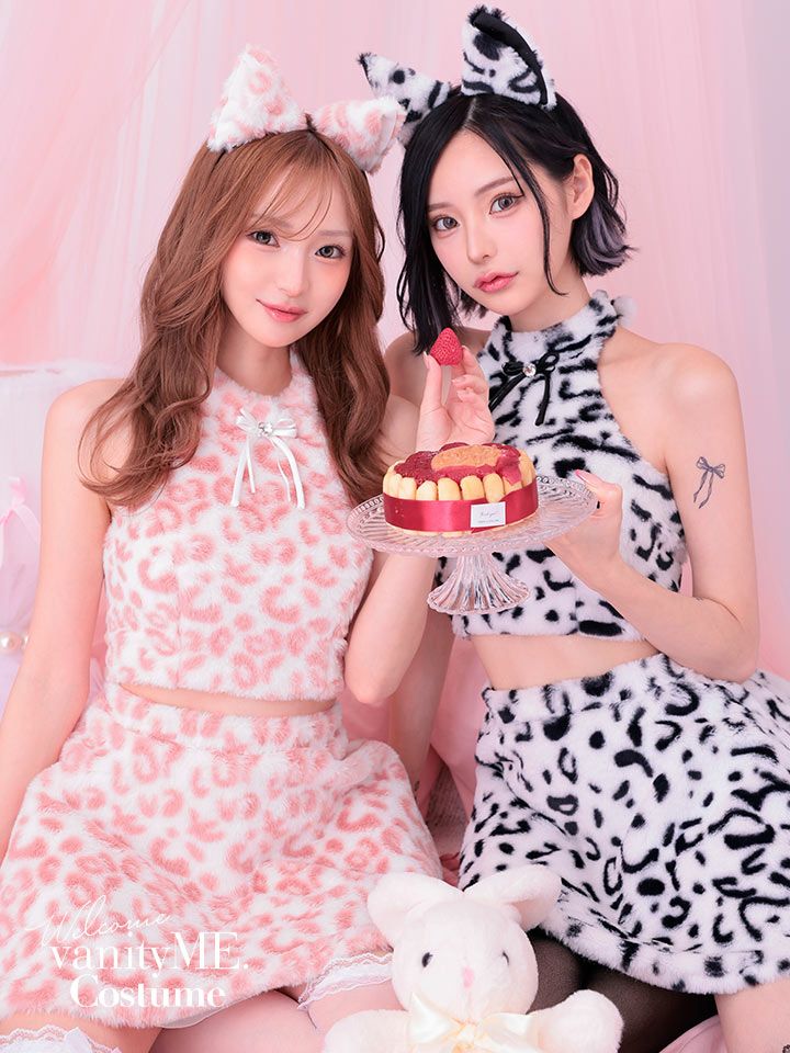 【3点セット】TAILOR mew テイラー ミュー ヒョウ柄 [ブラック] vcsot-230536-7