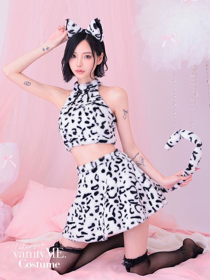 【3点セット】TAILOR mew テイラー ミュー ヒョウ柄 [ブラック] vcsot-230536-7