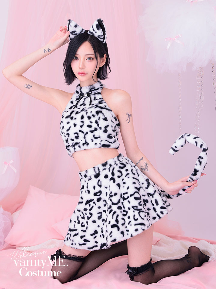 【3点セット】TAILOR mew テイラー ミュー ヒョウ柄 [ブラック] vcsot-230536-7