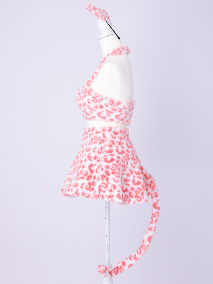 【3点セット】TAILOR mew テイラー ミュー ヒョウ柄 [ピンク] vcsot-230536-8