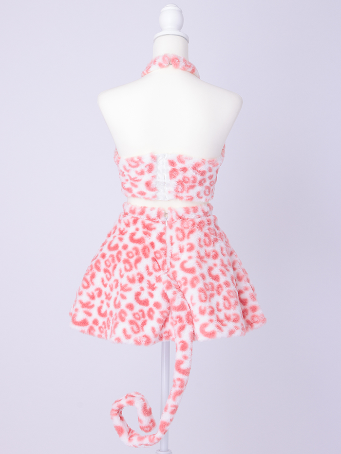 【3点セット】TAILOR mew テイラー ミュー ヒョウ柄 [ピンク] vcsot-230536-8