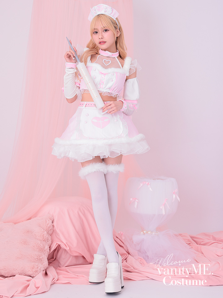 【10点セット】Malymoon マリームーン エンジェリックミルキーナース [ピンク] ml10261-2