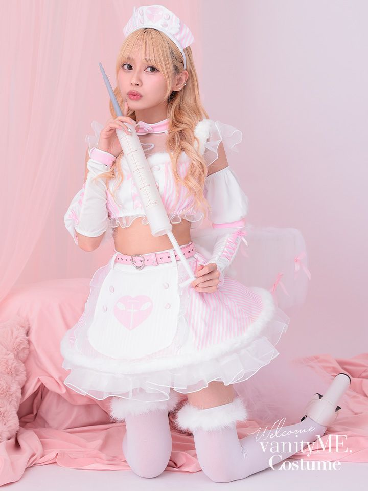 【10点セット】Malymoon マリームーン エンジェリックミルキーナース [ピンク] ml10261-2