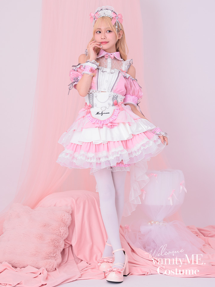 【11点セット】Malymoon マリームーン プリンセスチュールメイド [ピンク] ml10254-2