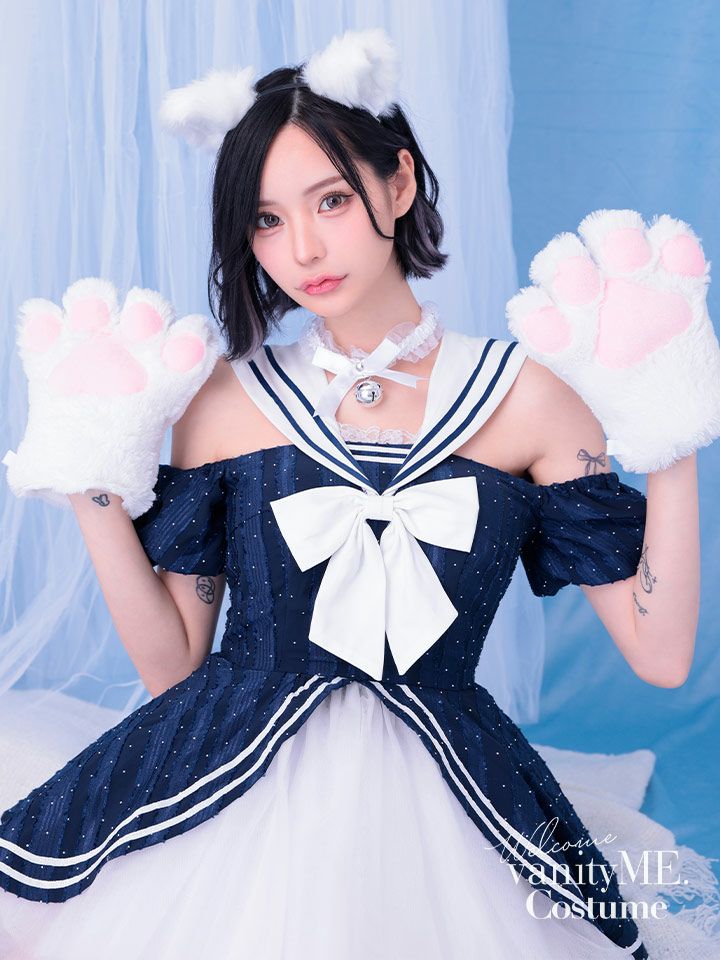 【2点セット】Marine Etoile Cat マリンエトワールキャット[ネイビー] vcsct-250235-1b