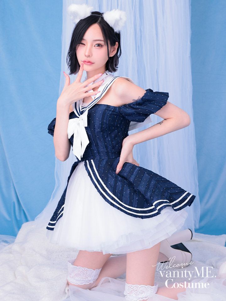 【2点セット】Marine Etoile Cat マリンエトワールキャット[ネイビー] vcsct-250235-1b