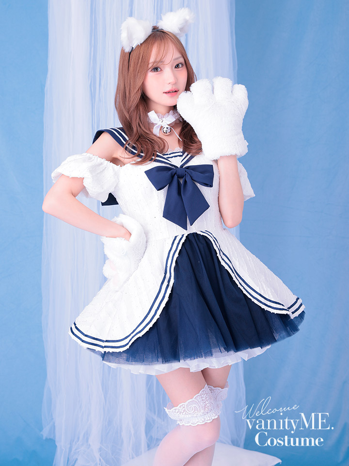 【2点セット】Marine Etoile Cat マリンエトワールキャット[ホワイト] vcsct-250235-2b