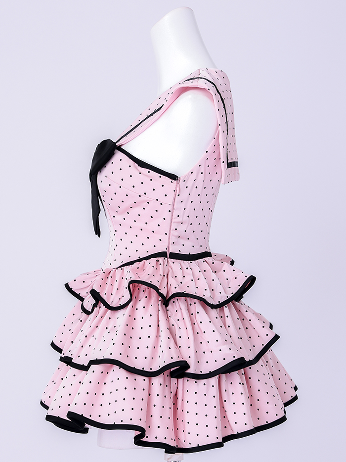 【2点セット】Dot Sweet Bunny ドットスイートバニー [ピンク] vcsbn-250233-1b