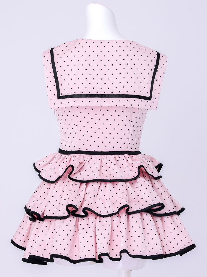 【2点セット】Dot Sweet Bunny ドットスイートバニー [ピンク] vcsbn-250233-1b