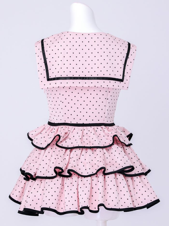 【2点セット】Dot Sweet Bunny ドットスイートバニー [ピンク] vcsbn-250233-1b